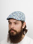 Кепка STETSON арт. 6611918 TEXAS COTTON FISH PRINT (голубой)